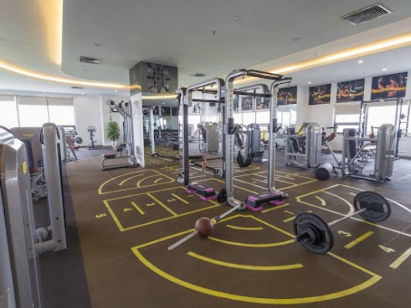 Không gian tại Golden Wellness Fitness & Spa