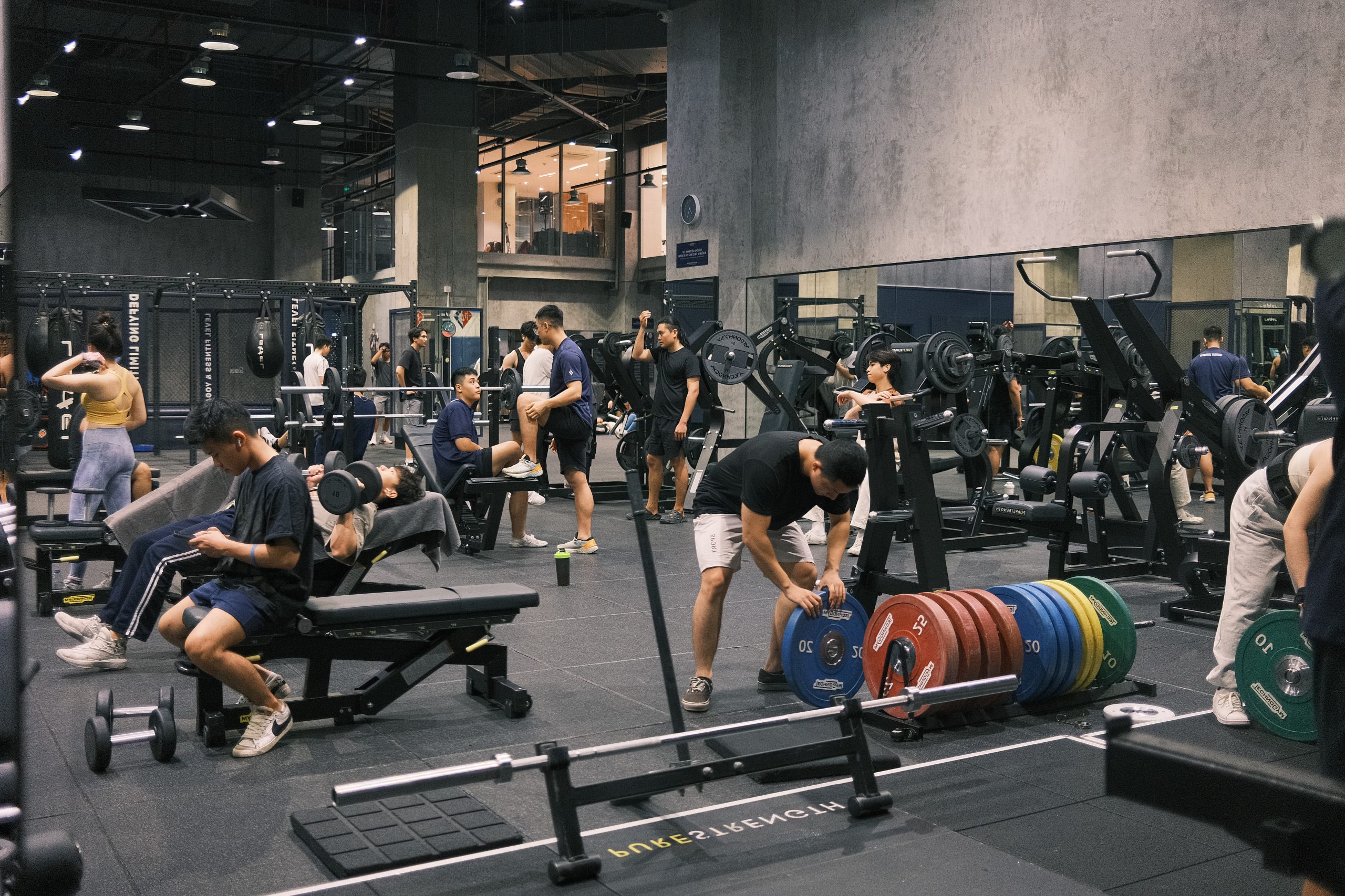 Phòng gym khu vực Cầu Giấy